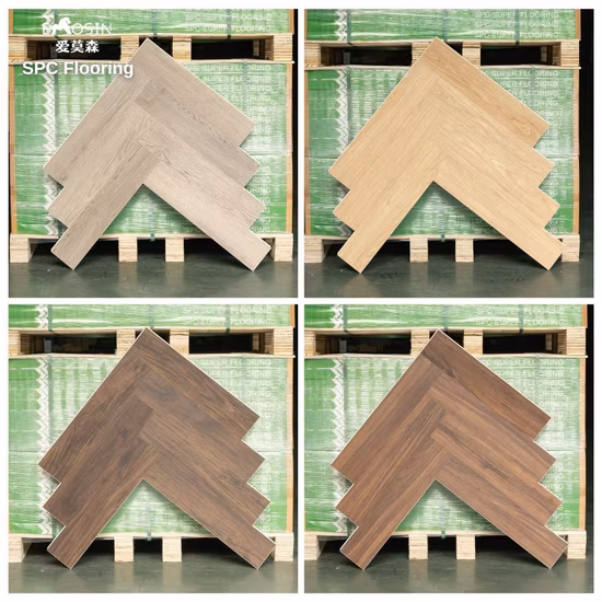 크리스탈 매트 나무 질감 Eir Lvt/PVC/Lvp/Rvp/Spc Regid 코어 비닐 판자 바닥재