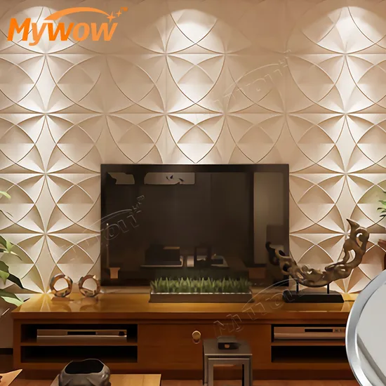 Mywow 벽 장식 외부 3D PVC 천장 타일 벽면